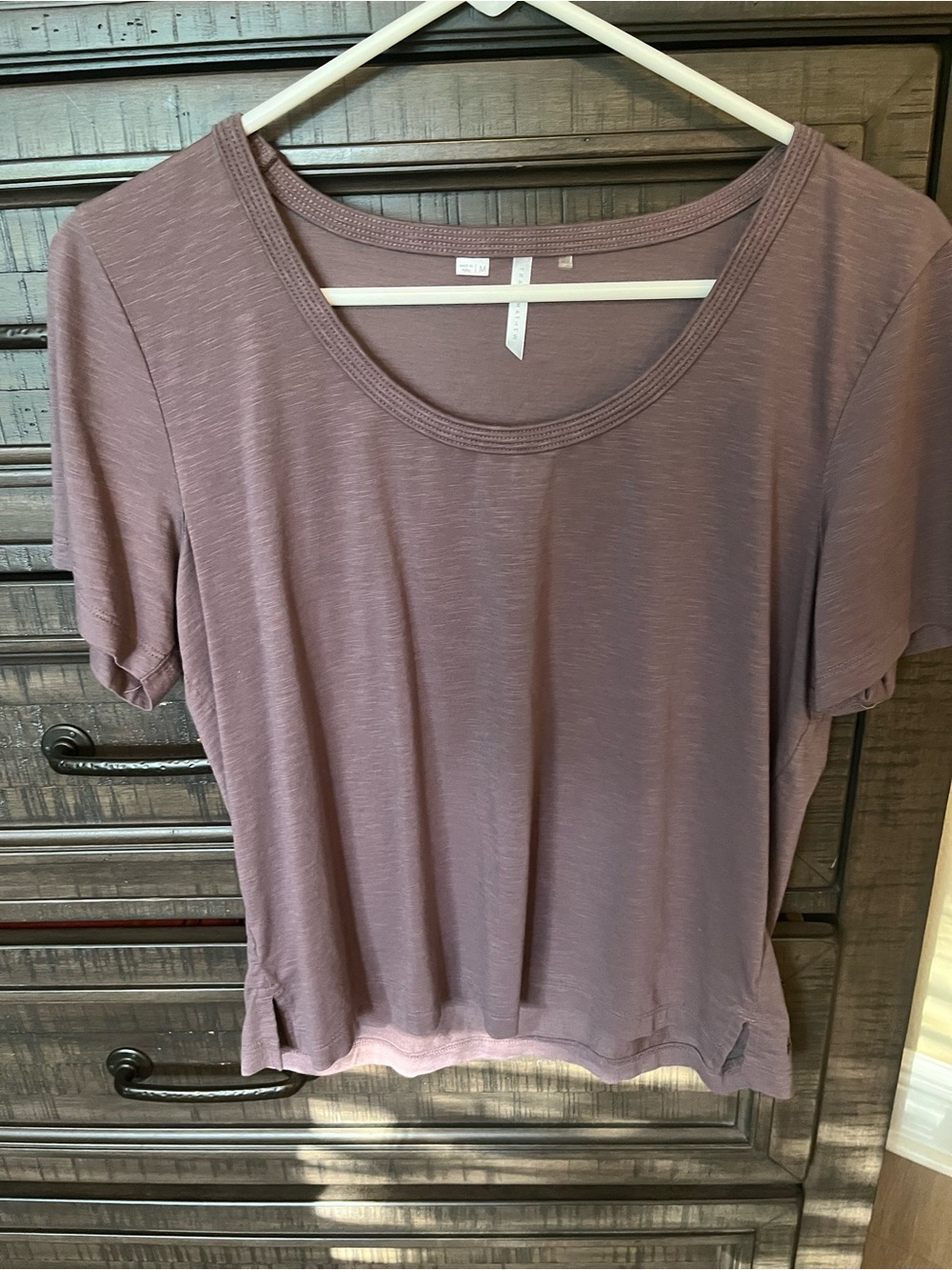 Travis Mathew Womens Short Sleeve Tee Mauve